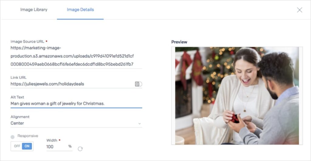 SendGrid image upload details includes image optimizations.