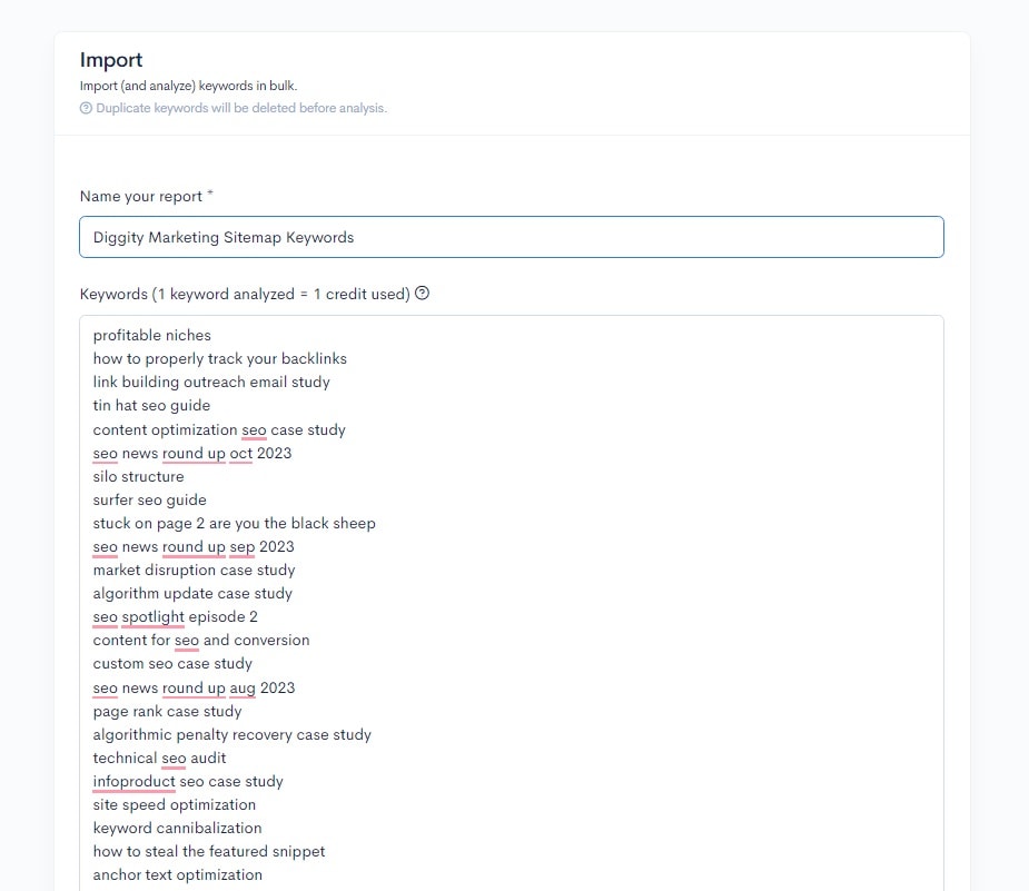 A screenshot of a google search page showing a list of SEO keywords A screenshot of a google search page showing a list of SEO keywords.