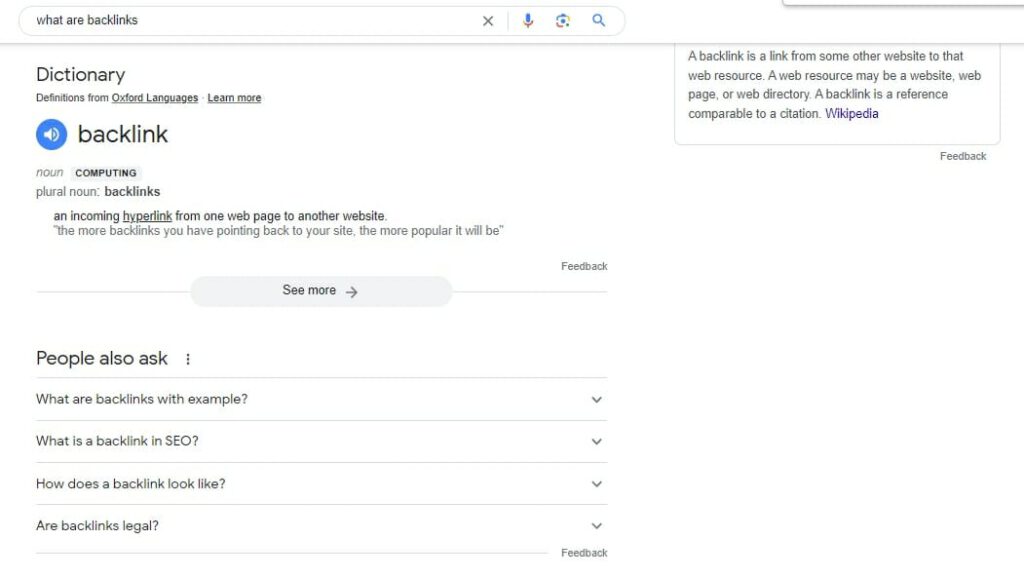 zero click search example
