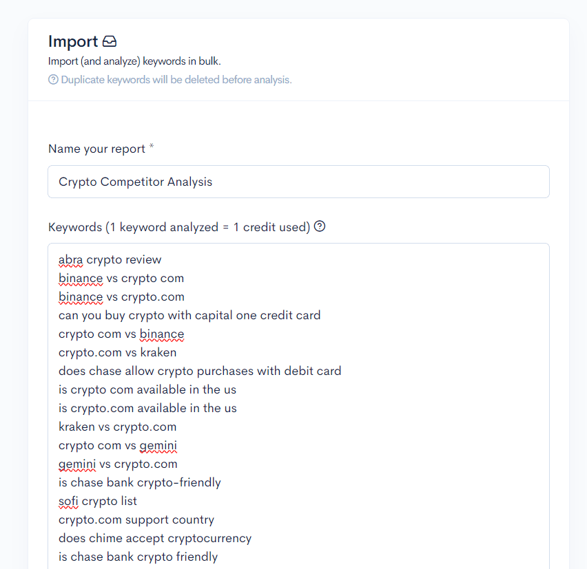 A screenshot of a page with the words 'cryptocurrency import' and 'LowFruits Domain Explorer'.