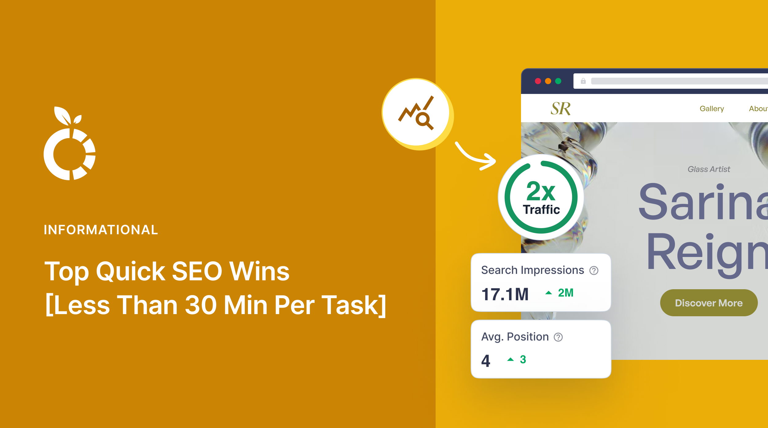 Quick SEO wins banner.