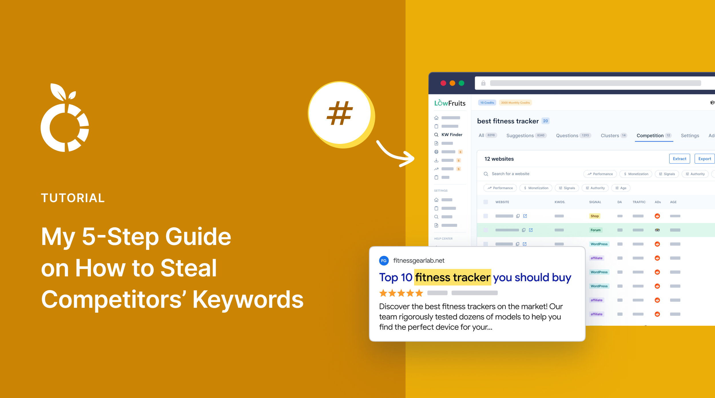 My 5-Step Guide on How to Steal Competitors’ Keywords