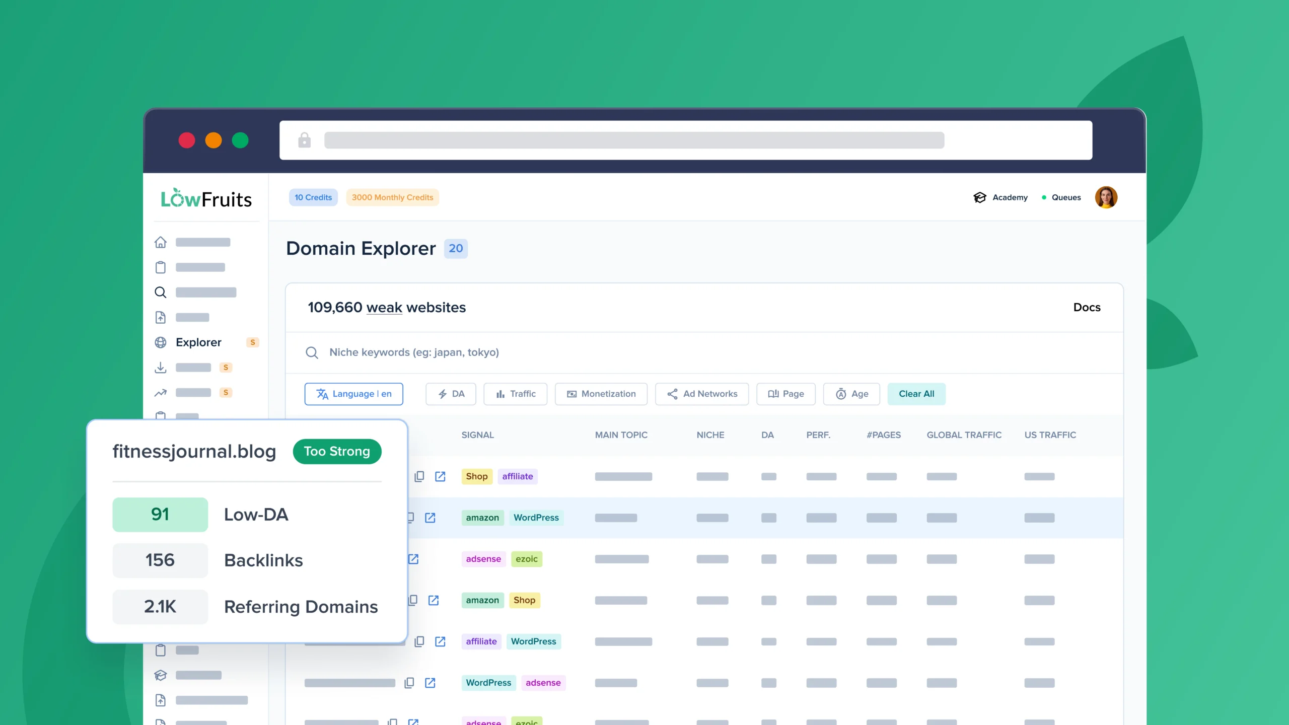 Domain Explorer