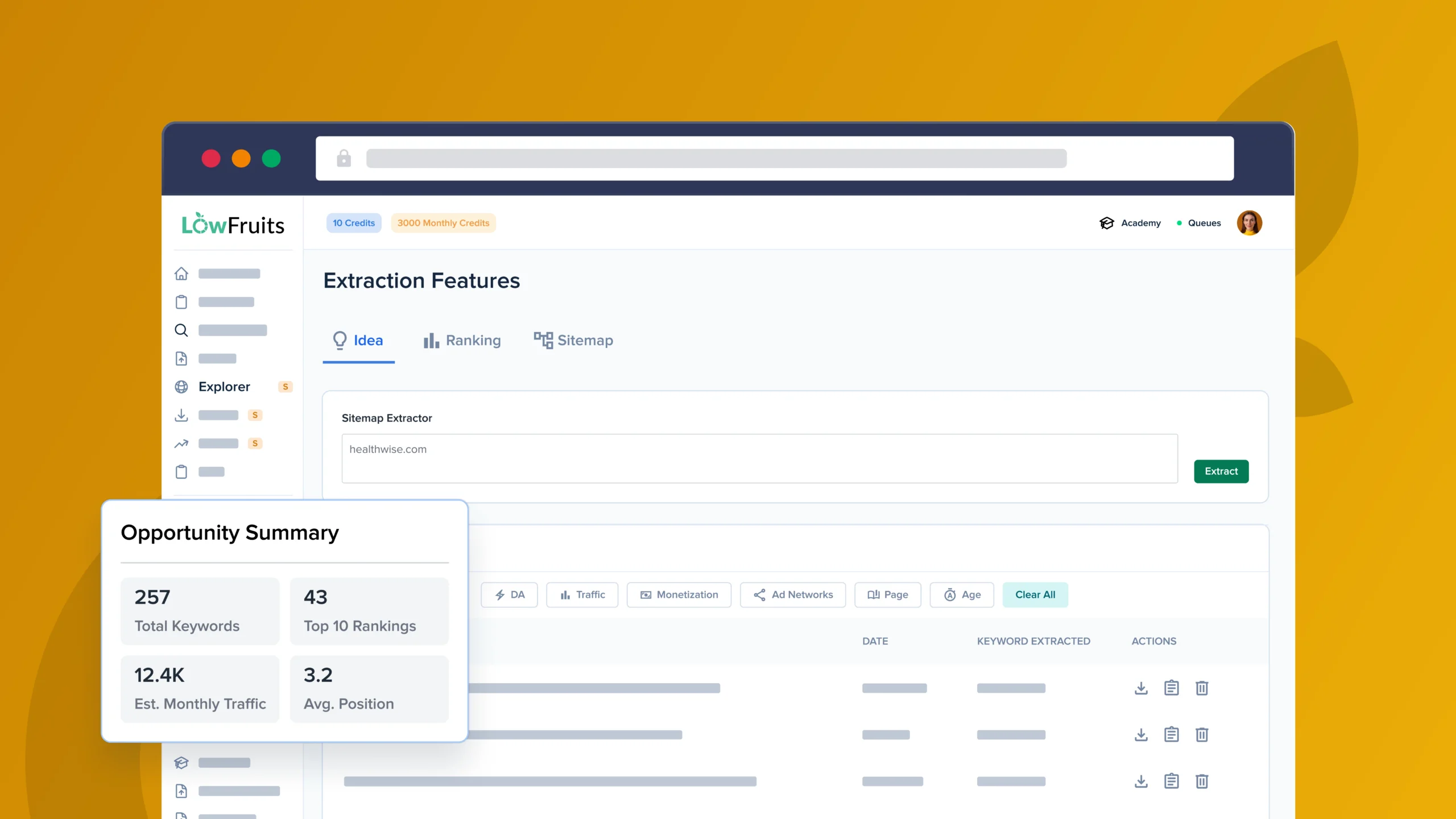Keyword Extractor